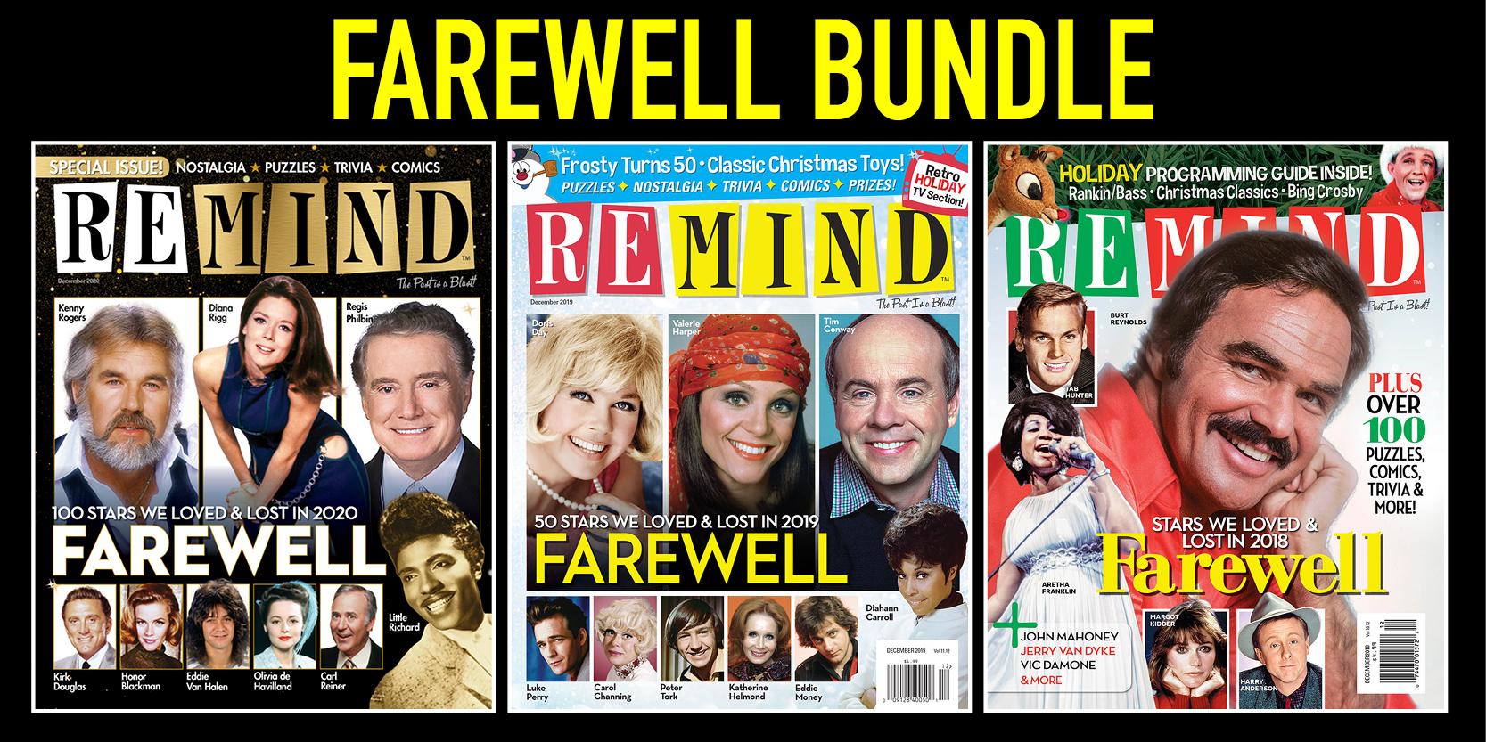 Classic Hollywood Hunks September 2019 ReMIND Halloween